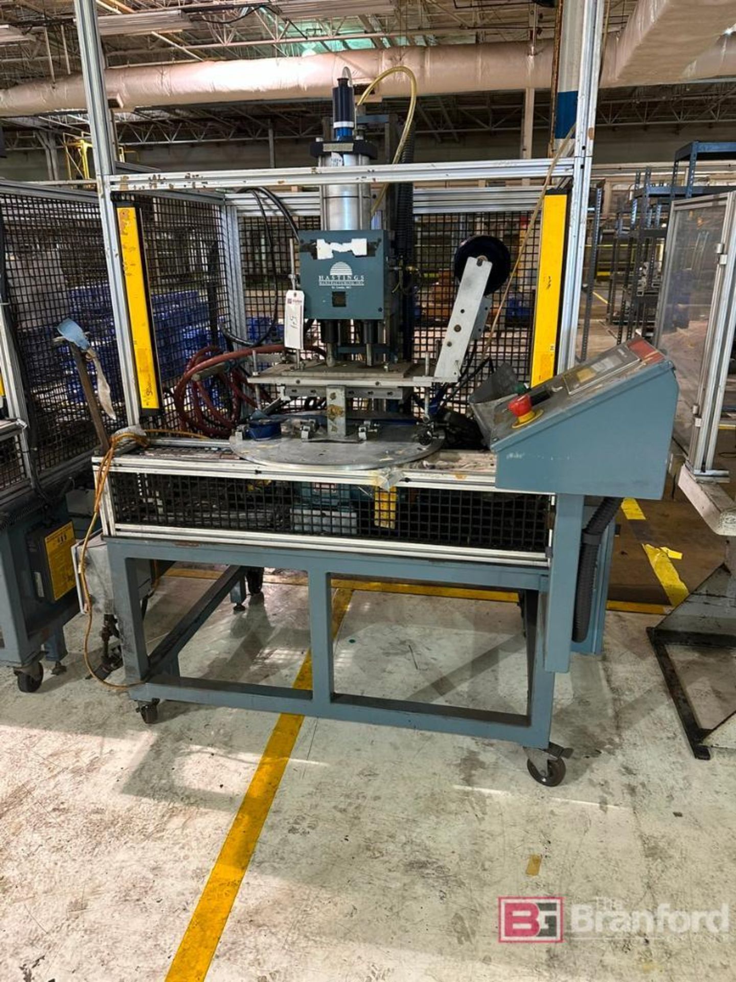 Hastings Mfg. Model P2-RL Hot Stamping Press, 480V, S/N 1005911