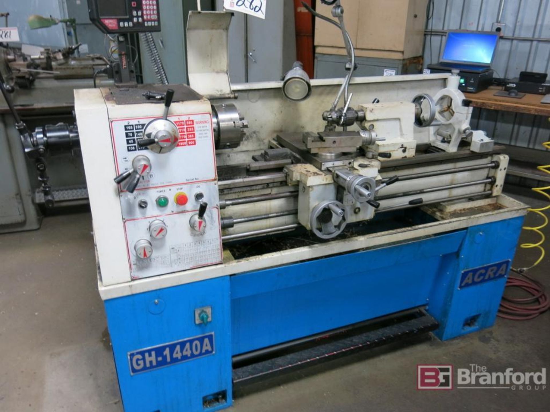 Acra Model GH-1440A Tailstock, Steadyrest, 48