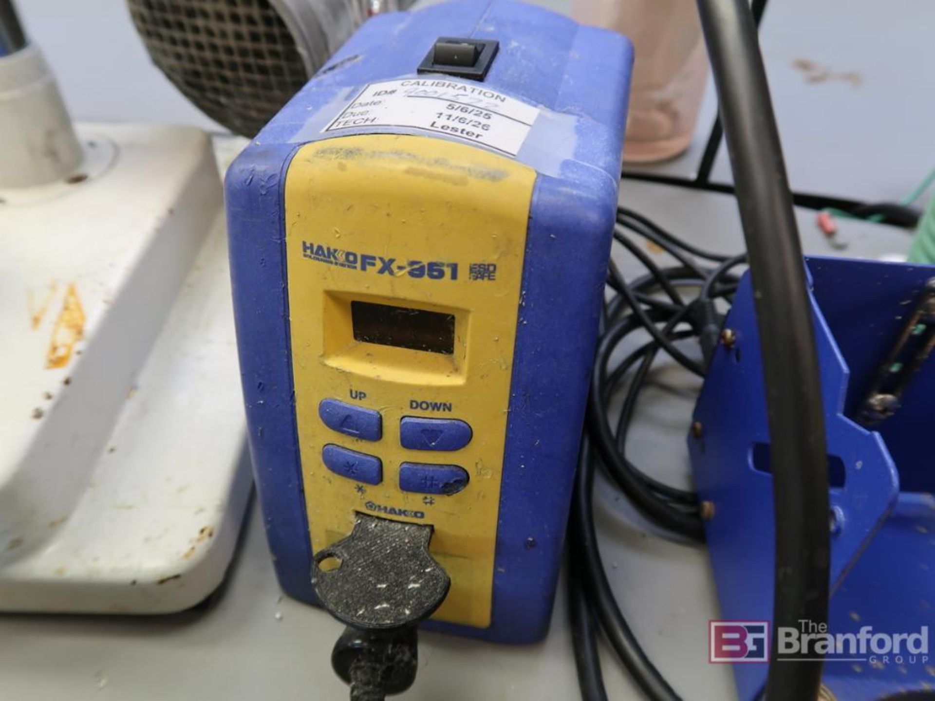 Workstation: Microscope w/ Light, Hakko Solder Station w/ Hand Tools ...