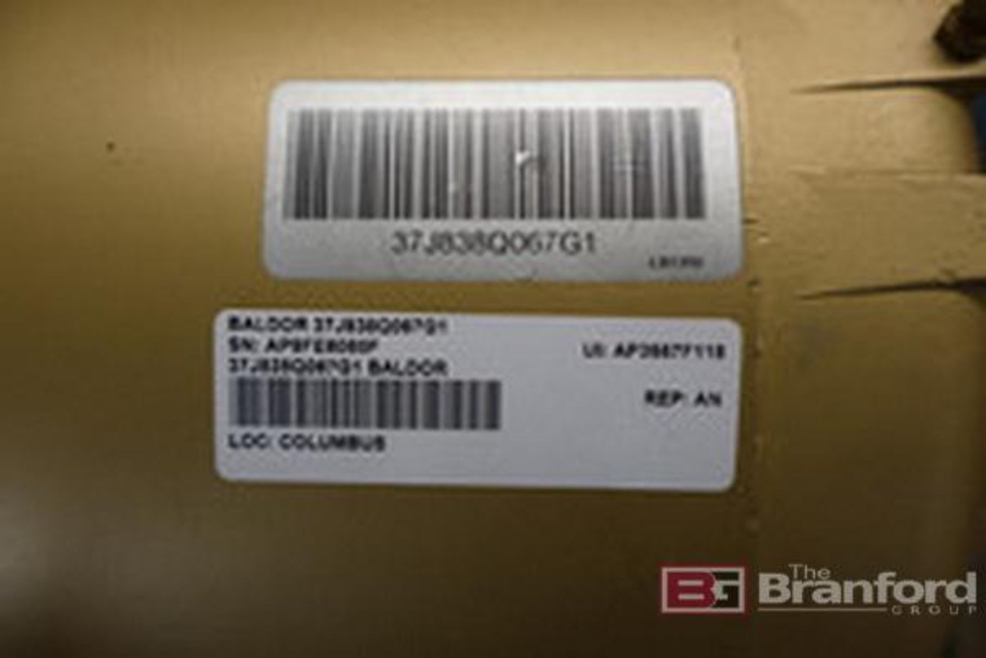 Em3708t Baldor Reliance Cat No. EM3708T-G Super-E Motor, 5-HP, Frame: 215T