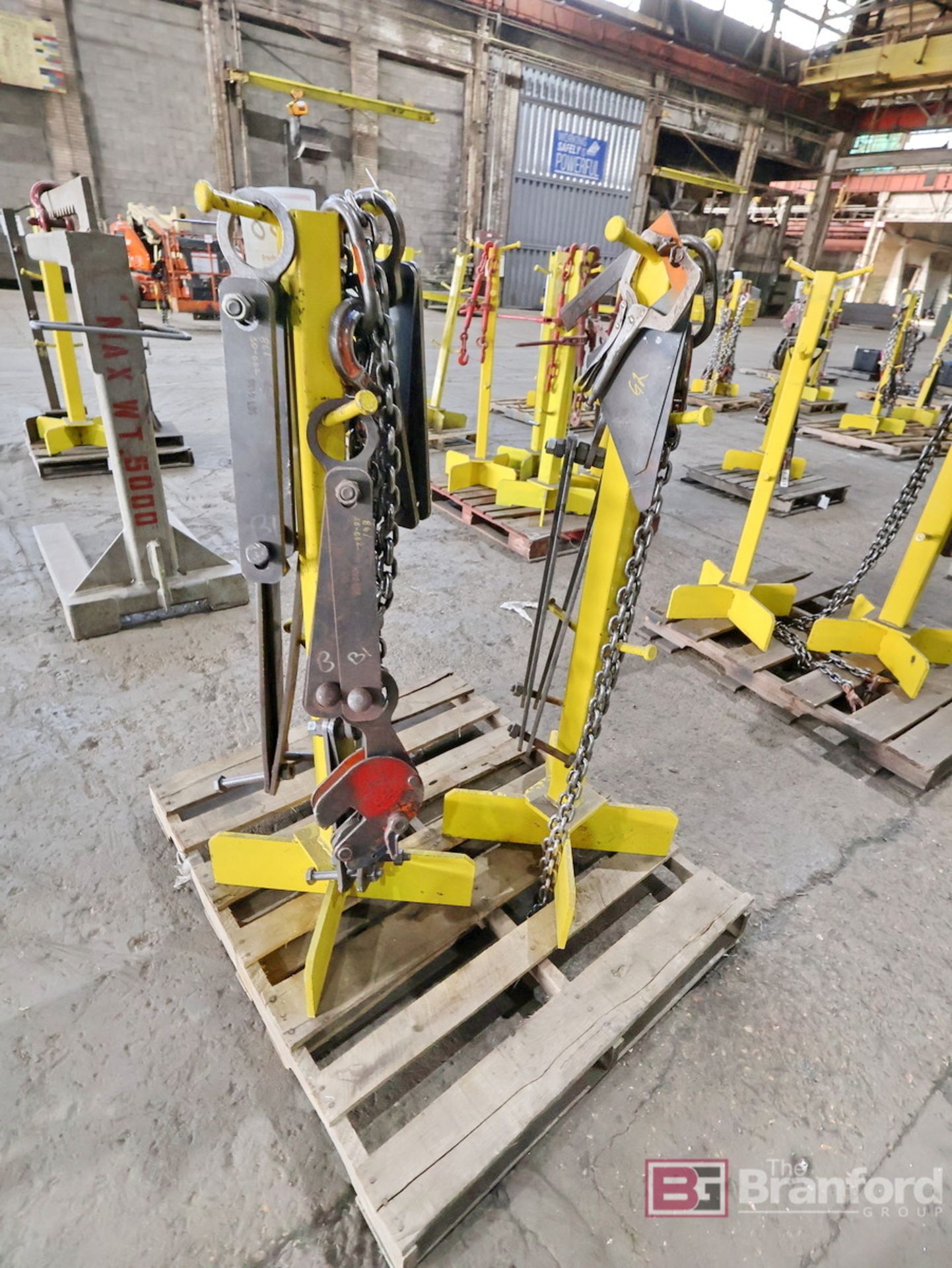 Lifting Tree Frame Rigging (2) Rigging Trees, w/ Lifters & Chains