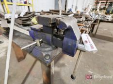 Wilton 4500 5.5" Bench Vise, w/ 48" x 72" x 75" Steel Welding Table