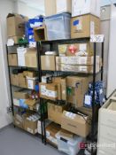 (3) 36" x 12" Corrosive Resistant Metro Style Wire Racks w/ Contents