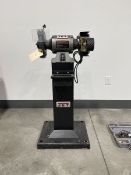 Jet JBG-8A, 8 Inch Bench Grinder w/ Disc/Belt Attachment and Stand