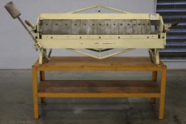 Enco 130-5060 48" Box & Pan Finger Brake