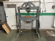 KR Wilson 37F 75 Ton Hand Operated Hydraulic H-Frame Press