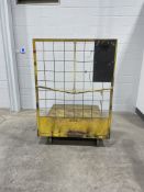 5' x 4' x 6' Heavy Duty Steel Platform Truck w/ Cage Back (Yellow)