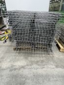48"D x 46"W Wire Pallet Rack Decking (Qnty: 22 Sections)