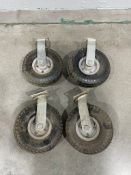 Lot of (4) Strongway 10 Inch Swivel Casters
