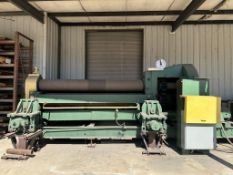 Bertsch 14-B 7/8" x 10' 3-Roll Mechanical Plate Roll