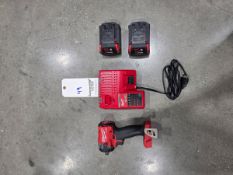 Milwaukee M18 FUEL 1/4" Hex Impact Driver Kit - Inlcudes: Impact Driver, 2 Batteries, 1 Charger / (M