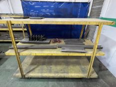 Strippit C-Frame Punch / UniPunch Assemblies w/ Bed Fixture Plates and Assorted Press Brake Tooling
