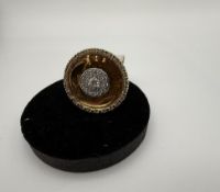 18k Yellow Gold .95 twt Diamond Aura Ring 18k Yellow Gold .95 twt Diamond Aura Ring