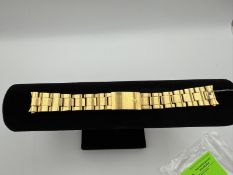 Gold Shell Rolex Watch Bracelet Links, 55.8 Grams Gold Shell Rolex Watch Bracelet Links, 55.8 Grams
