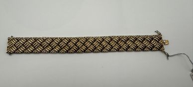 Gold Over Stainless Steel Link Bracelet 38.7 Grams Gold Over Stainless Steel Link Bracelet 38.7 G...