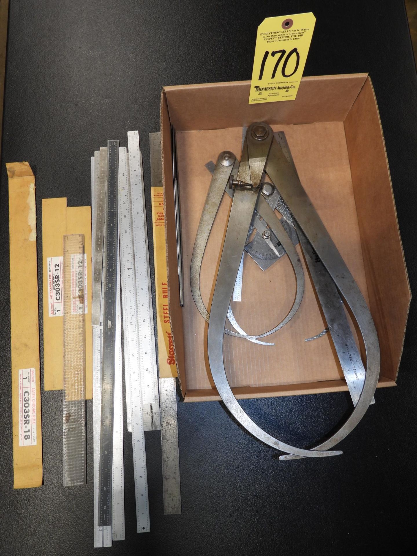 Spring Calipers & Steel Rulers