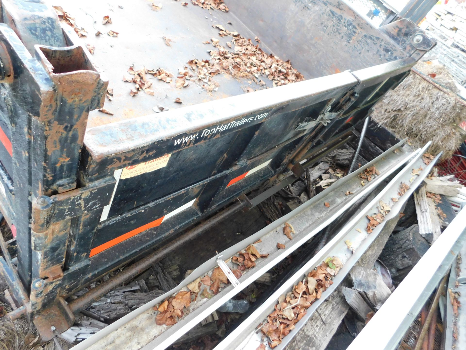 2010 Top Hat 12' Dump Trailer, Tandem Axle, 14' 6 L x 7'4