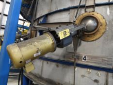 Agitator/Mixer, with Boston Gear Agitator and Baldor 5 HP Motor