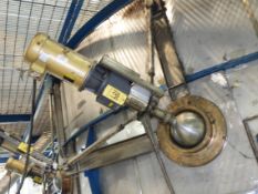 Agitator/Mixer, with Boston Gear Agitator and Baldor 5 HP Motor