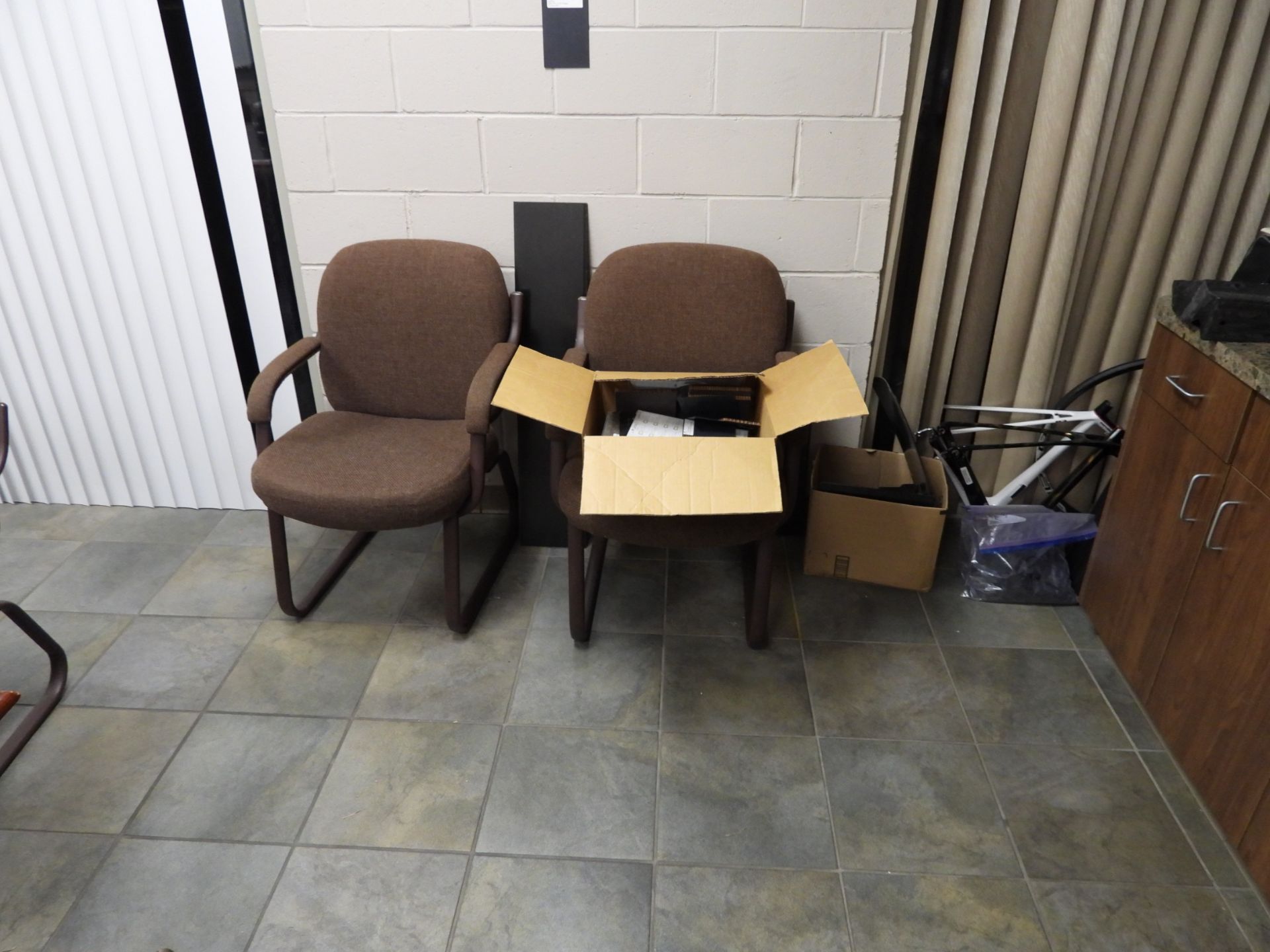 Conference Room and Contents - 10' Table, 12 cahirs, whiteboard, etc.