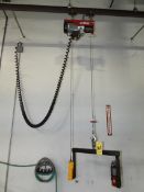 Mini Electric Wire Rope Hoist – PA1000, 1100lb. Cap.