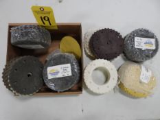 Misc 6"–9 hole Abrasive Pads