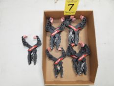 (8) Flex-A-Jaw Ratchet Clamps