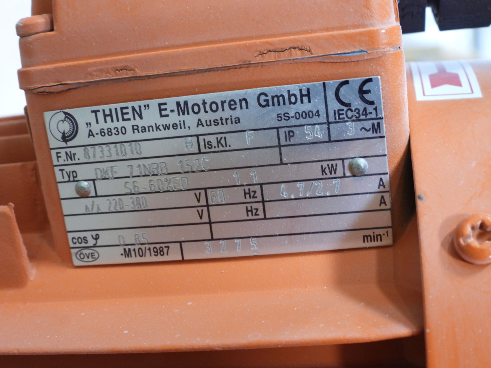 Blum Mini Press Router Hinge Machine, s/n CG 00737, new in 2001, w ...