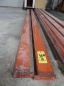 (2) Pallet Shelving Crossmembers, 13' long