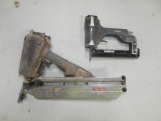 Duo-Fast Pneumatic Nailer; Senco Model K Pneumatic Stapler