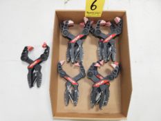 (8) Flex-A-Jaw Ratchet Clamps