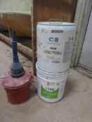 Unopened C & B 1000 Non Flammable Solvent/ cleaner , and Formica 170G Contact Adhesive, also Dirty