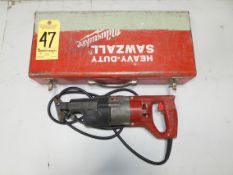 Milwaukee Heavy-Duty Sawzall, 120v, 4.0 amps