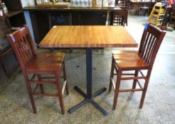 High Top Table w/Chairs