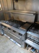 Vulcan Range w/Double Oven & Griddle
