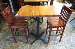 High Top Table w/Chairs