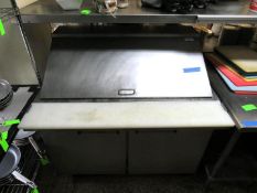 Avantco 2-Door Sandwich Prep Station