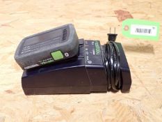 Festool TCL 6 Battery Charger w/4.0 Ah Battery