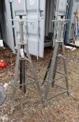 (2) Pittsburgh 2-Ton Safety Stands