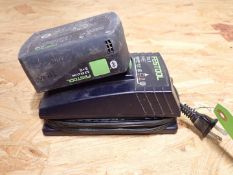 Festool TCL 3 Battery Charger w/5.2 Ah Li-Ion Battery