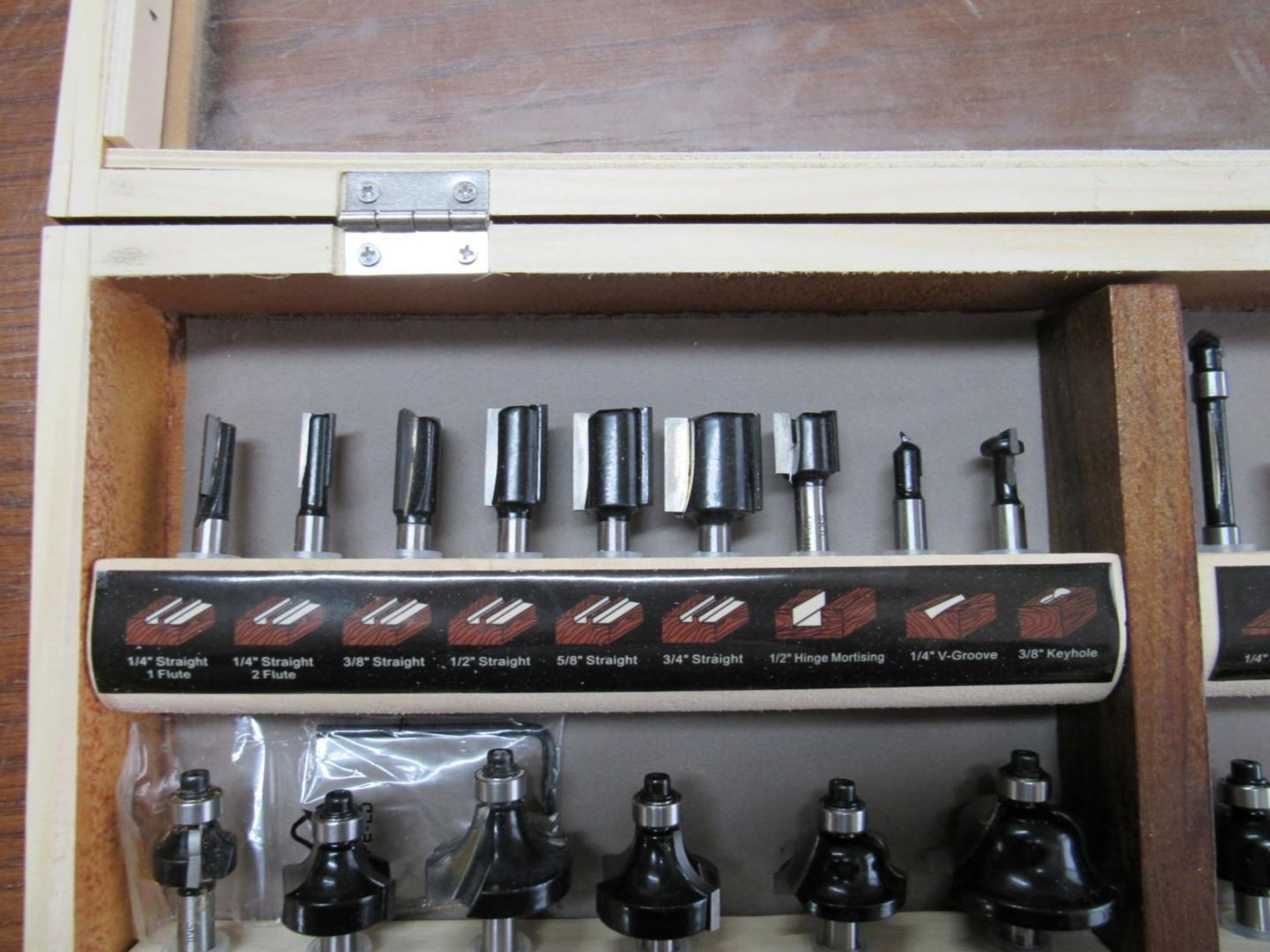 30 Pc. Router Bit Set - 1/4