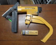 Bostitch Pneumatic Flooring Stapler w/Pack of Cleats