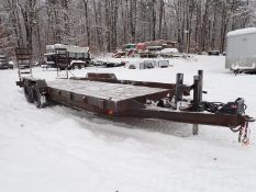 1998 Cam Superline Tandem Axle Flatbed Trailer