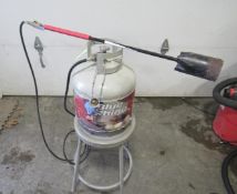 Propane Weed Burning Torch & 15 lb Propane Tank