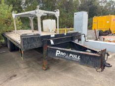 2011 Pro Pull Flatbed Trailer