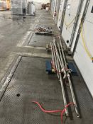 Lot of apprx. 50-ft 2" Stainless Steel Jacketed Piping