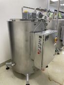 Egan 1500-lb Stainless Steel Chocolate Tank - Serial#11-1007, built 2011 - Water jacketed with