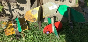 Five (5) Switchstand Reflectors