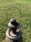 Handlan Ruby Glass RR Lantern