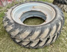 12.4-42 Tires On Rims